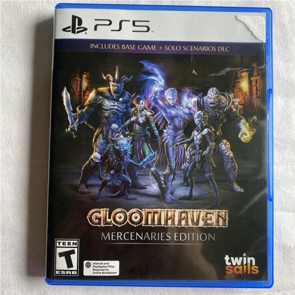PlayStation Other - Sony PS5 Gloomhaven Mercenaries Edition - Blue Case